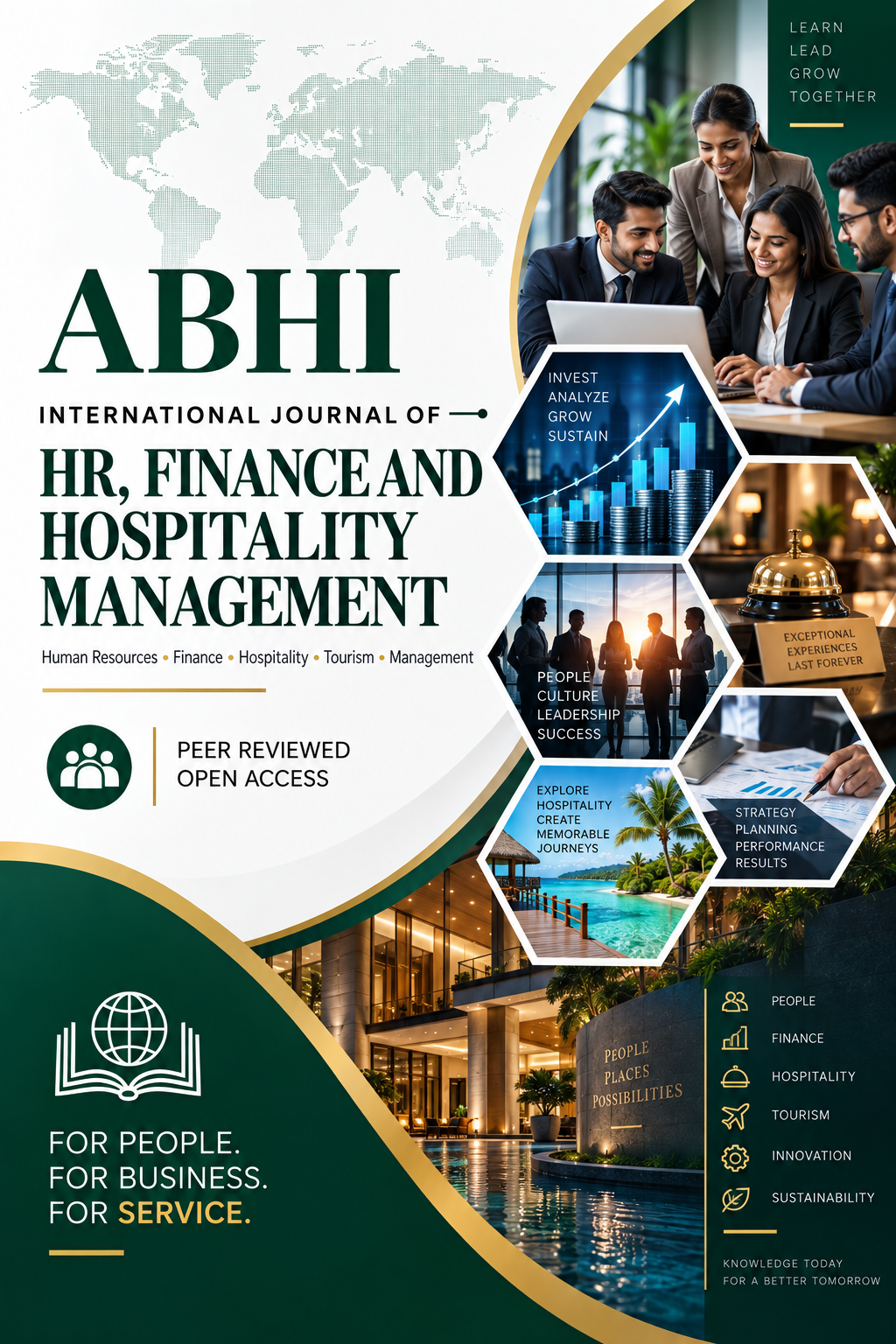 Abhi International Journal of HR, Finance and Hospitality Management Cover